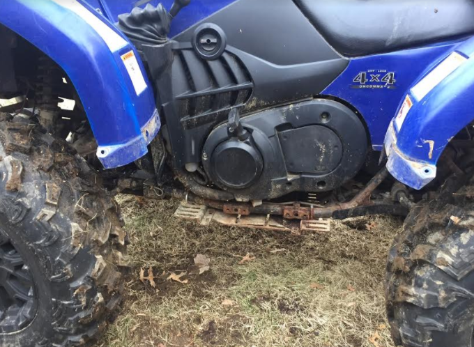 Yamaha Grizzly Foot Rest