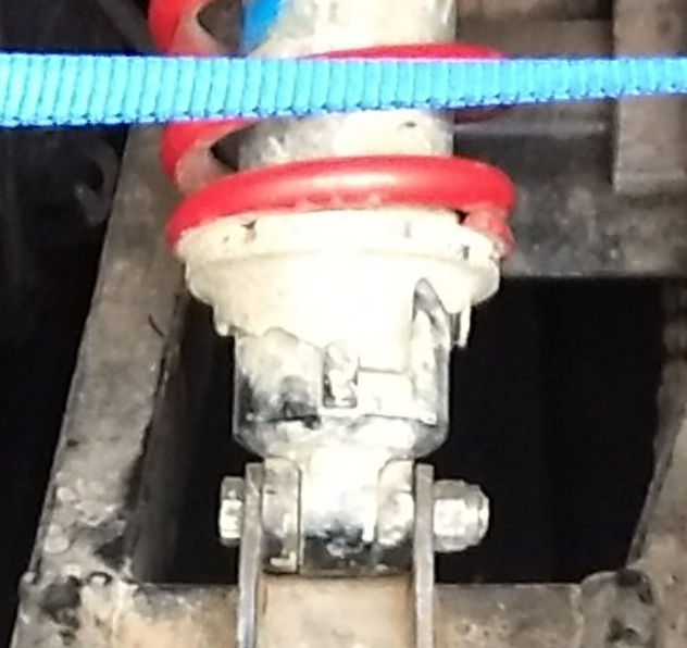 1998 Polaris Trailblazer rear shock