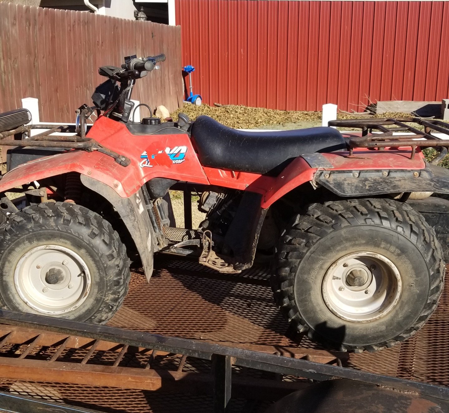 Just bought 1988 Suzuki LT250 4x4 Quadrunner Suzuki ATV