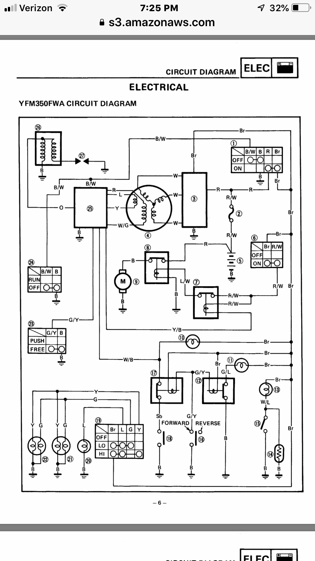 Yamaha Big Bear 350 4x4 Wiring Diagram - Wiring Diagram Schemas