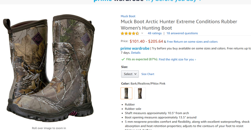 Muck Boot Arctic Hunter Extreme Conditions