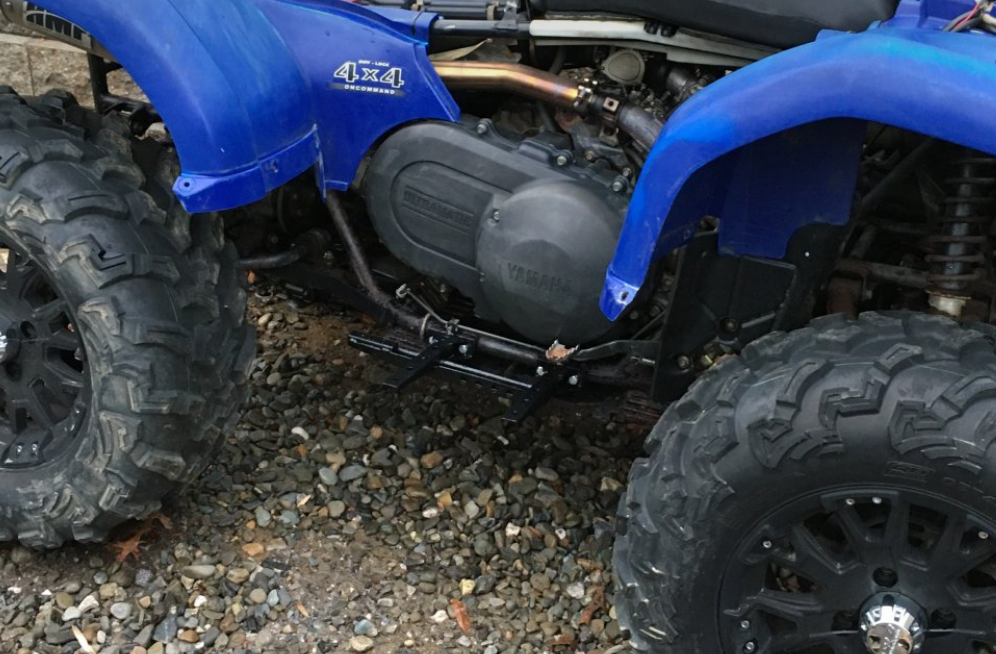 2004 Yamaha Grizzly Foot rest repair