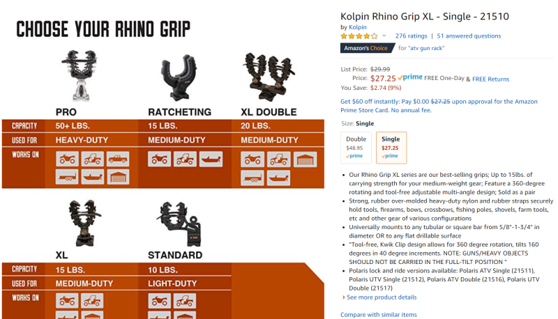 Kolpin Rhino Grip XL