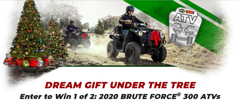SLIME ATV Brute Force Swepstakes