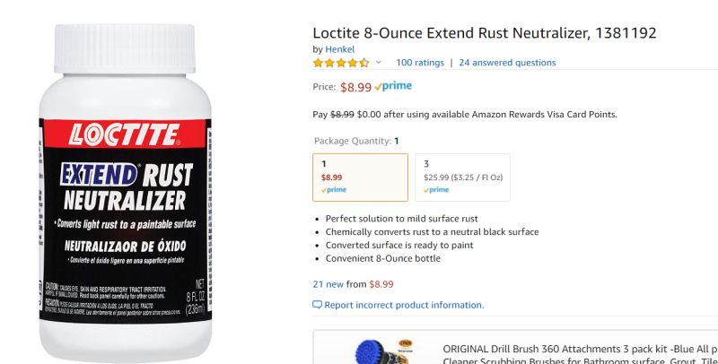 Loctite Rust Neutralizer