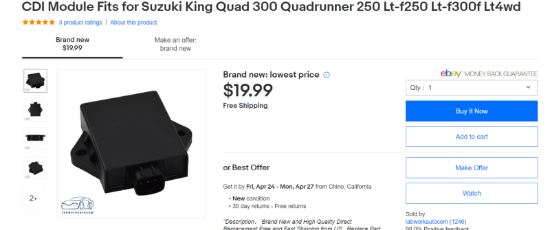 Suzuki King Quad 300