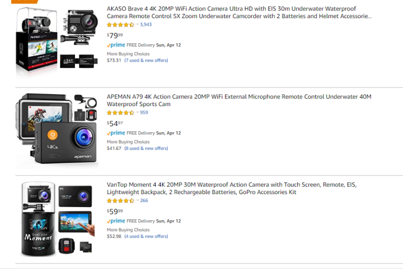 ATV Action Camera