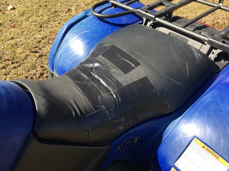 ATV Seat Cracks